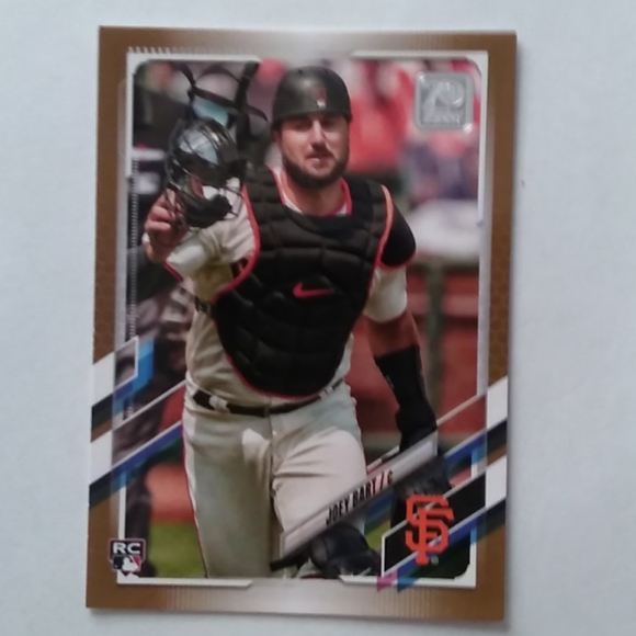 Topps 2021 Joey Bart 4 Card Rookie LOT - Picture 2 of 5